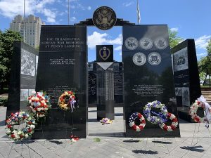 The Philadelphia Korean War Memorial At Penn's Landing